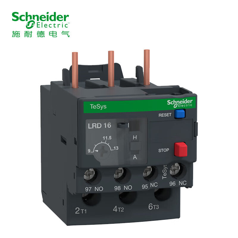 Schneider LRD16C Thermal Relay for LC1-D12…D38 9-13A