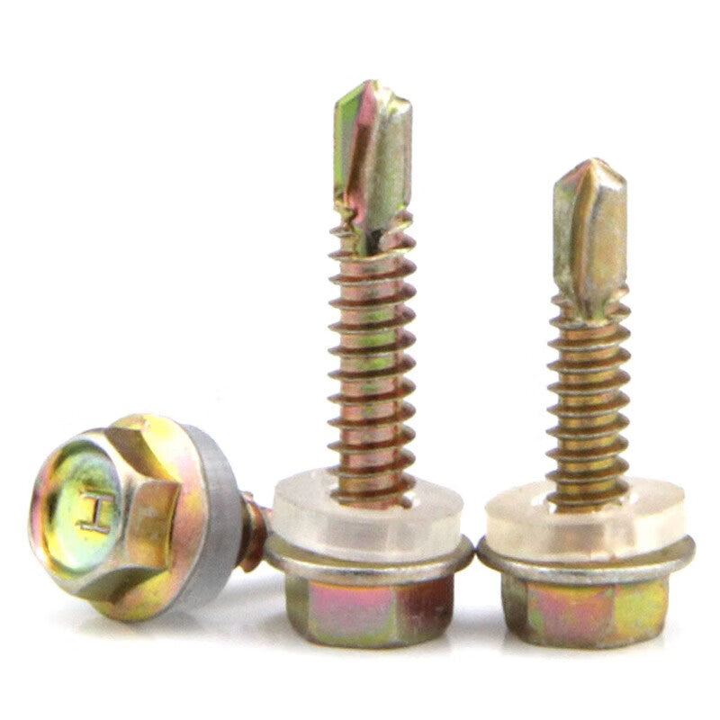 Yonghao Yinghong Hexagonal Self-Drilling Screws, Dovetail Screws, Customizable M4.8*45 (100 pieces) - Price per box