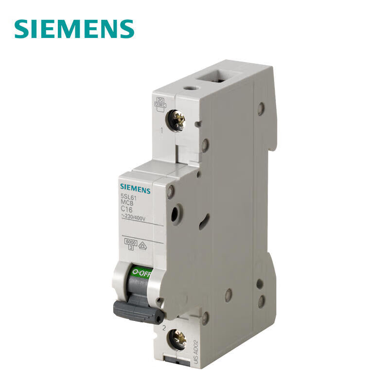 Siemens miniature circuit breaker; 5SL6 1P C25