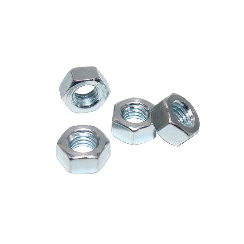 Ruiluo Grade 8 Type 1 Hex Nut GB6170A Blue and White Zinc Coarse Thread 1 piece M16