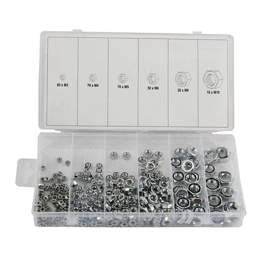 YATO Screw, Nut, Bolt, Washer Set, Mushroom Head Nut, Metal Washer, Fastener, Nut 300-piece Set YT-06772