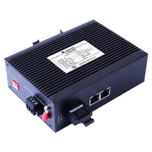 LonHand Industrial Ethernet Switch 2 electrical ports 1 optical port USR-SDR021