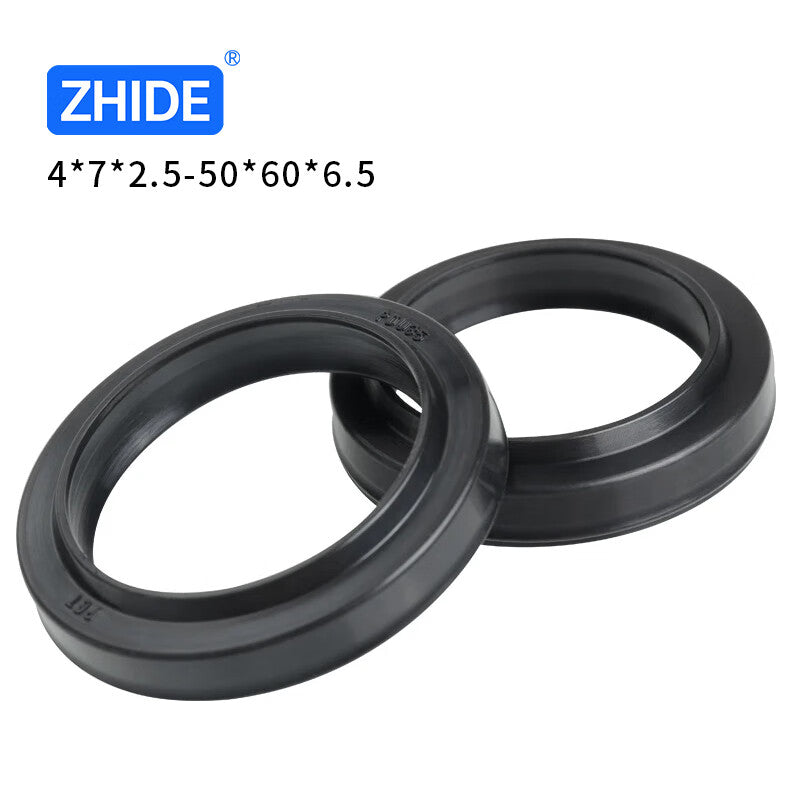 ZHIDE PDR type cylinder piston rod dust seal C-shaped pneumatic accessory seal PDU nitrile NDU 20*30*6/8 pieces In stock