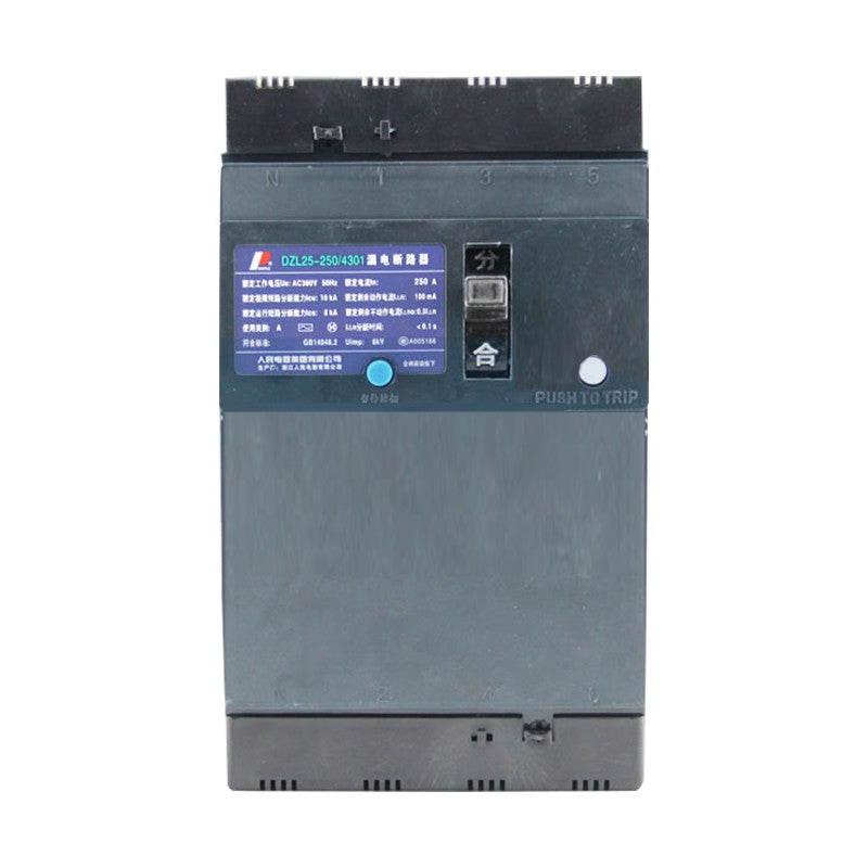 PEOPLE DZL25-250/4301 160A 4P Leakage Protector Air Switch