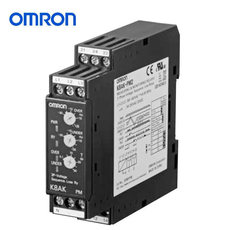 Omron K8AK-PM2 Three-Phase Voltage & Phase Loss Relay