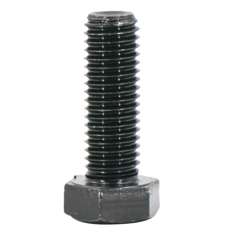 Bingyu BY-375 Grade 8.8 Blackened (Quenched) External Hex Bolts, GB5783 Full Thread M8 8*60 (50 pieces)