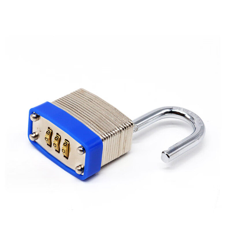 Deqi 1000-combination lock, three-digit anti-theft 1000-combination steel lock, bottom combination anti-theft padlock, three-digit combination padlock