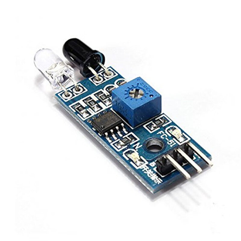 Ouhuayuan Intelligent Vehicle Tracking Sensor, Diffuse Reflection Obstacle Avoidance, Infrared Transistor Tracking Module, Photoelectric Switch Module