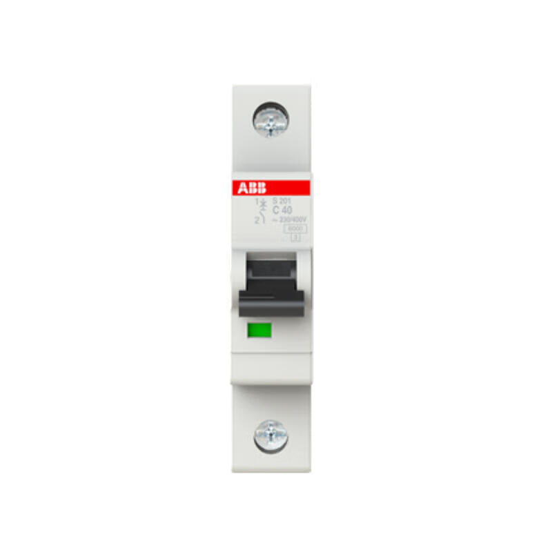 ABB S200 series miniature circuit breakers; S201-C40