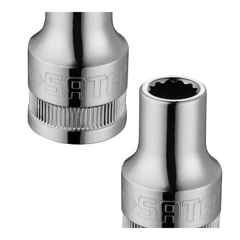 Star 12.5mm 12-angle 30mm socket, series 13617