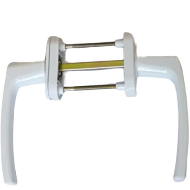 Deyu Utilities Plastic Steel Door Handles, Balcony Hinged Door Through Handles, Universal Iron and Plastic Material, One Price