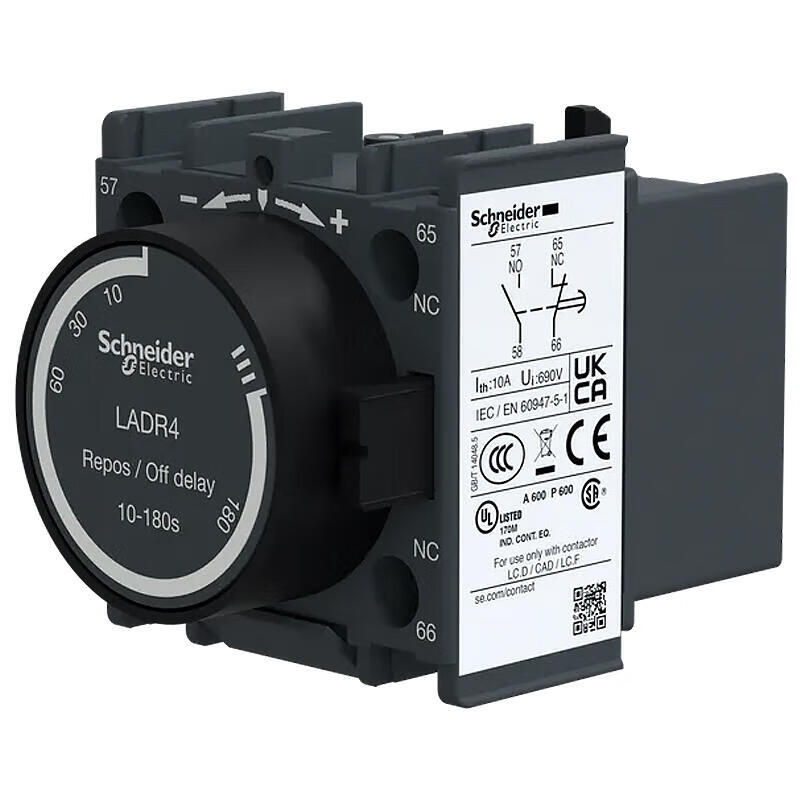 Schneider Electric LADR4 Contactor Power Off Delay Module
