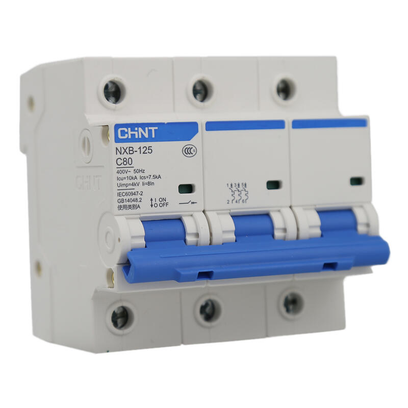 Chint NXB-125 small circuit breaker; NXB-125 3P C80