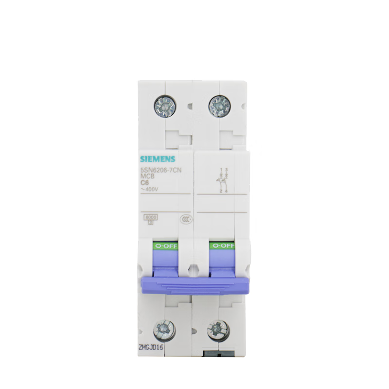 Siemens air switch 5SN6206-7CN Type C 6A 2P 6KA main switch circuit breaker 2p air switch
