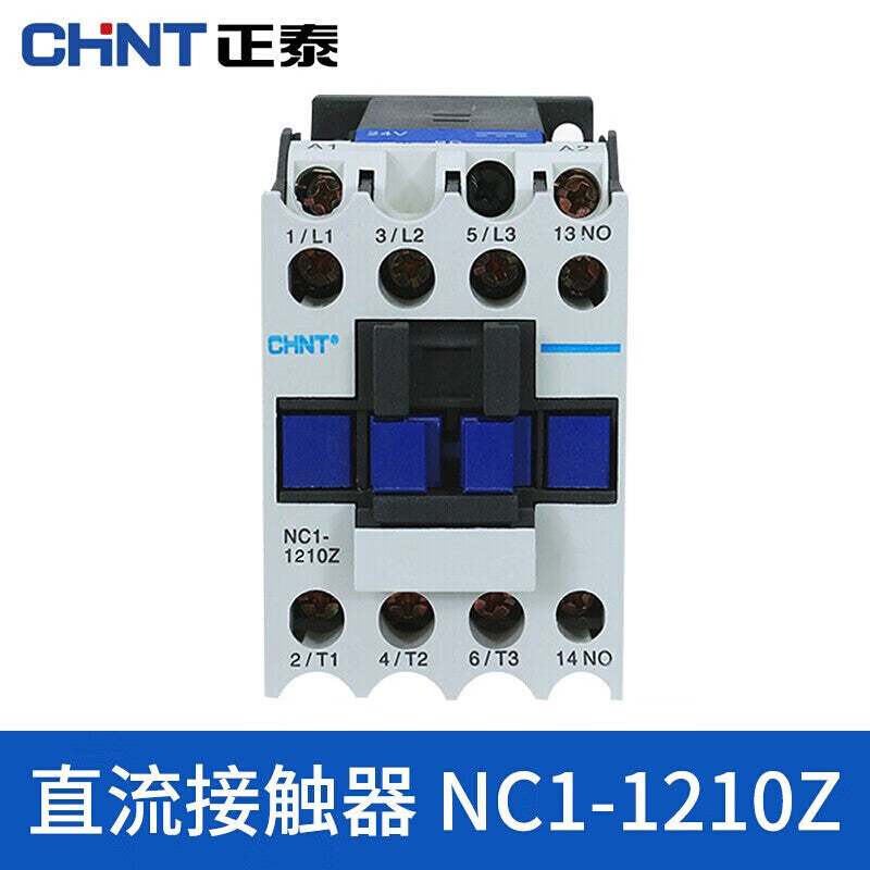 Chint NC1-1210Z 24V DC Contactor Relay with DC Coil