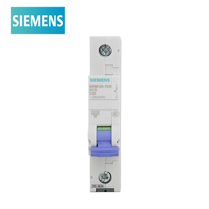 Siemens 5SN6 miniature circuit breaker air switch air switch 6KA 1P C25A 5SN61257CN