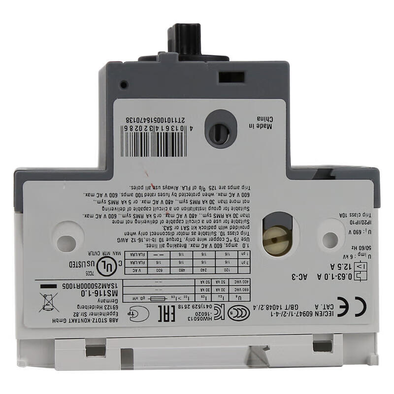 ABB MS116-1.0 Motor Protection Circuit Breaker