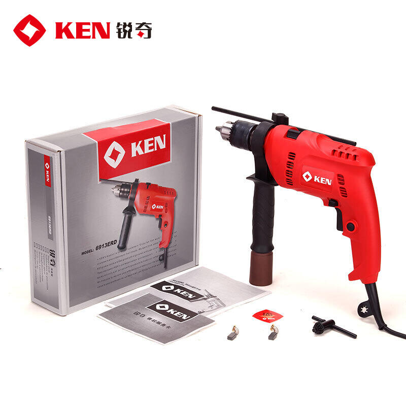Ken 580W Impact Drill 13mm 6913ERD Bit