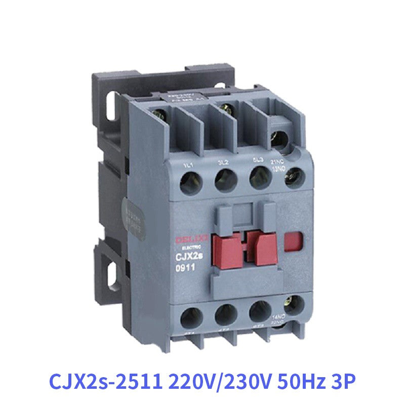 Delixi CJX2s-2511 220V AC Contactor - Customized, Non-Returnable