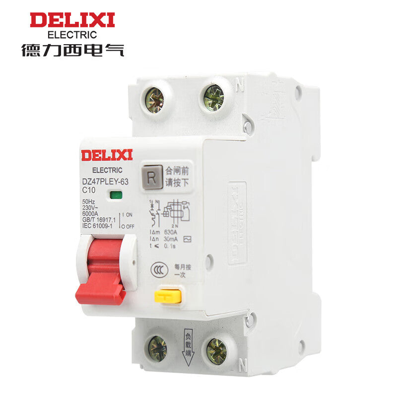 Delixi DZ47PLEY Miniature Circuit Breaker with Leakage Protection