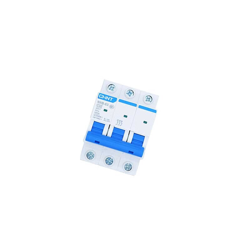 Chint rated current 20A pole number 3P NXB series air switch small circuit breaker leakage protector switch switch customization
