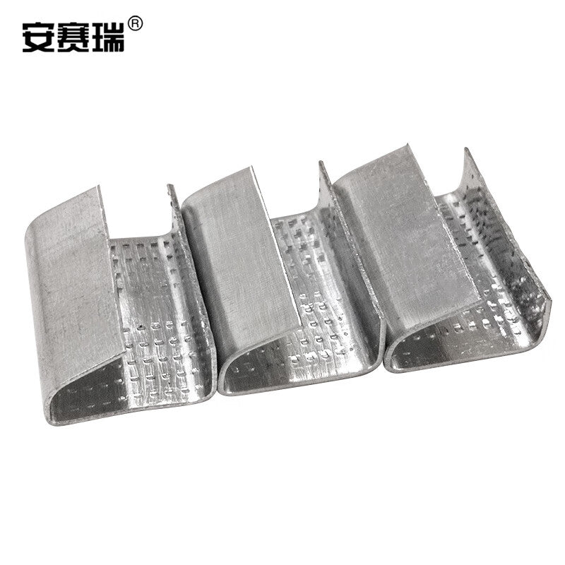 Anseri Plastic Steel Strapping Buckle, Anti-slip Tightening Accessory, Suitable for 19mm, 1kg 2A01164