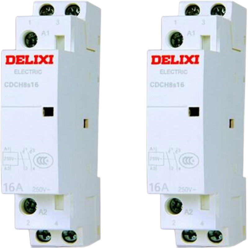 DELIXI ELECTRIC AC contactor CDCH8S 16A 2P 2NO 220-240V/piece