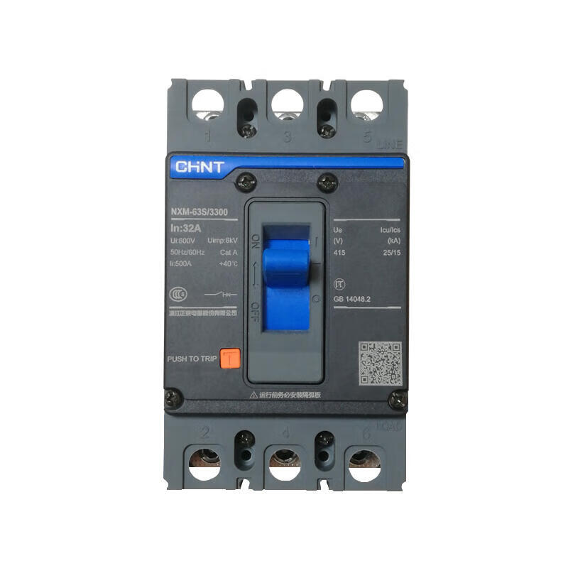 Chint NXM molded case circuit breaker; NXM-63S/3300 32A