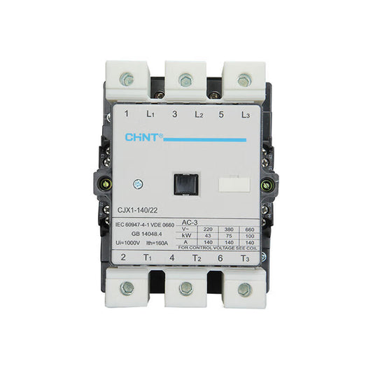 Chint CJX1-140/22 380V AC Contactor for Reliable Switching