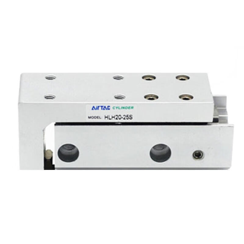 AirTAC side rail type precision slide cylinder, double acting, with magnetic ring; HLH20X20S