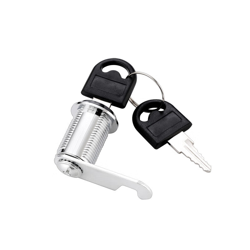 16mm rotary latch lock for filing cabinets, drawers, lockers, and small cabinets (3-pack)