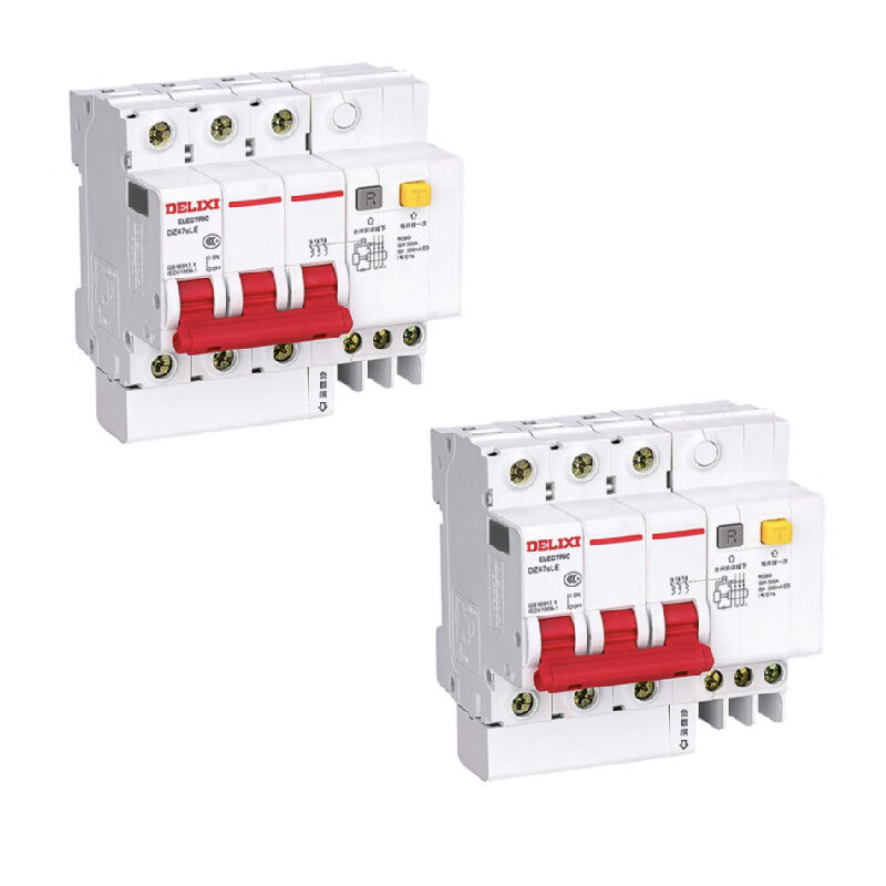 DELIXI DZ47sLE 4P 10A Leakage Protection Circuit Breaker