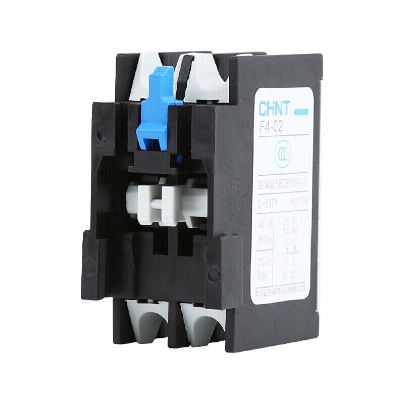 Chint (CHNT) F4-22 AC contactor auxiliary contact with AC contactor F4 series accessories