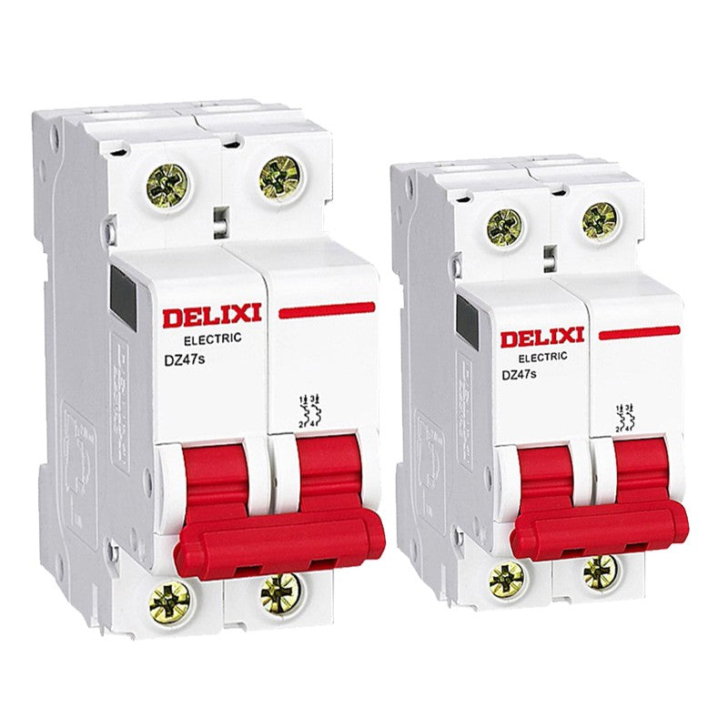 Delixi small circuit breaker DZ47s C type 2P 20A DZ47SN2C20 Unit: individual