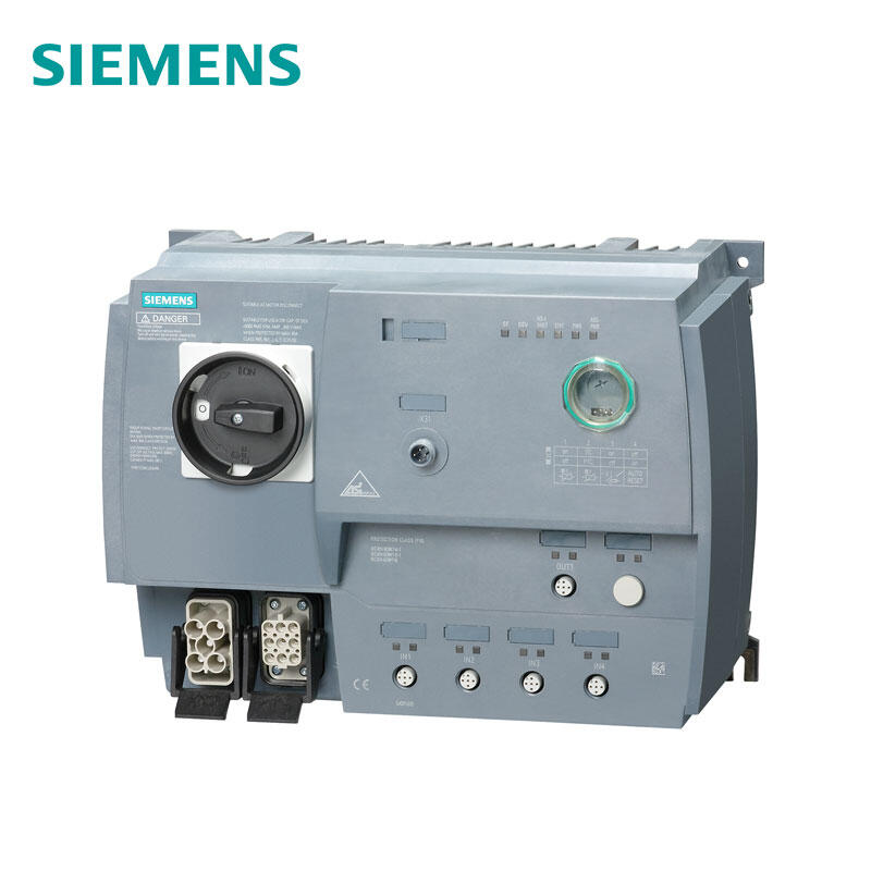 Siemens motor starter M200DAS-i communication: basic reversing starter electronic switch, 4kW, 1.5A-9.00A, with brake contact 180VDC2DIAS-i+2DI/1DO; 3RK13156NS711AA5