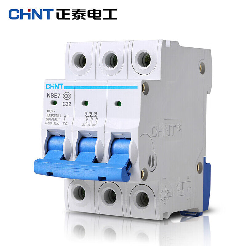 Chint (CHNT) NBE7-3P-C63A small circuit breaker air switch air switch
