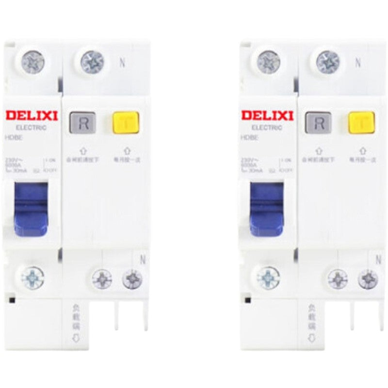 DELIXI HDBE-63LE 50A Leakage Circuit Breaker Switch