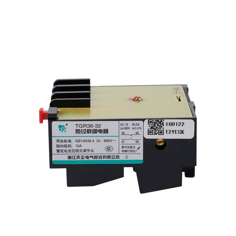 Tianzheng Electric TENGEN TGR36-63 14-22A Thermal overload protector overload relay 03030020018