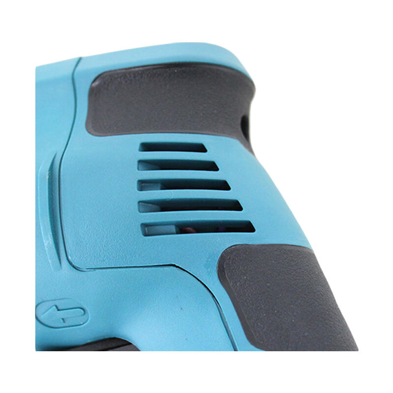 Makita electric drill, model DS4011, 750W, 13mm bit, 1/2 handle size. Compact and powerful for professional use.