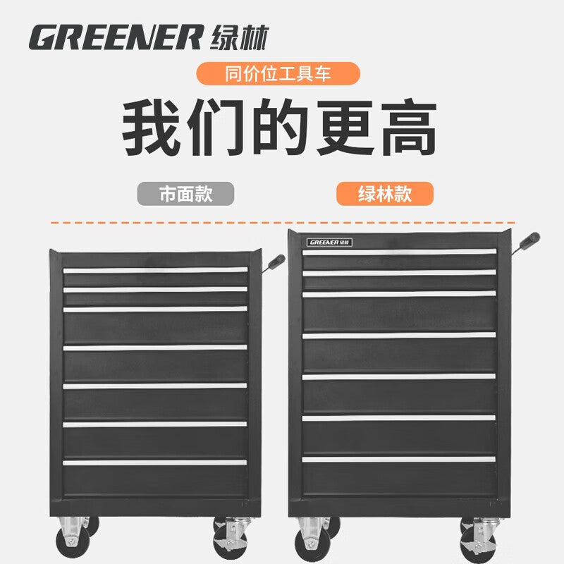 GREENER Auto Repair Tool Cart
