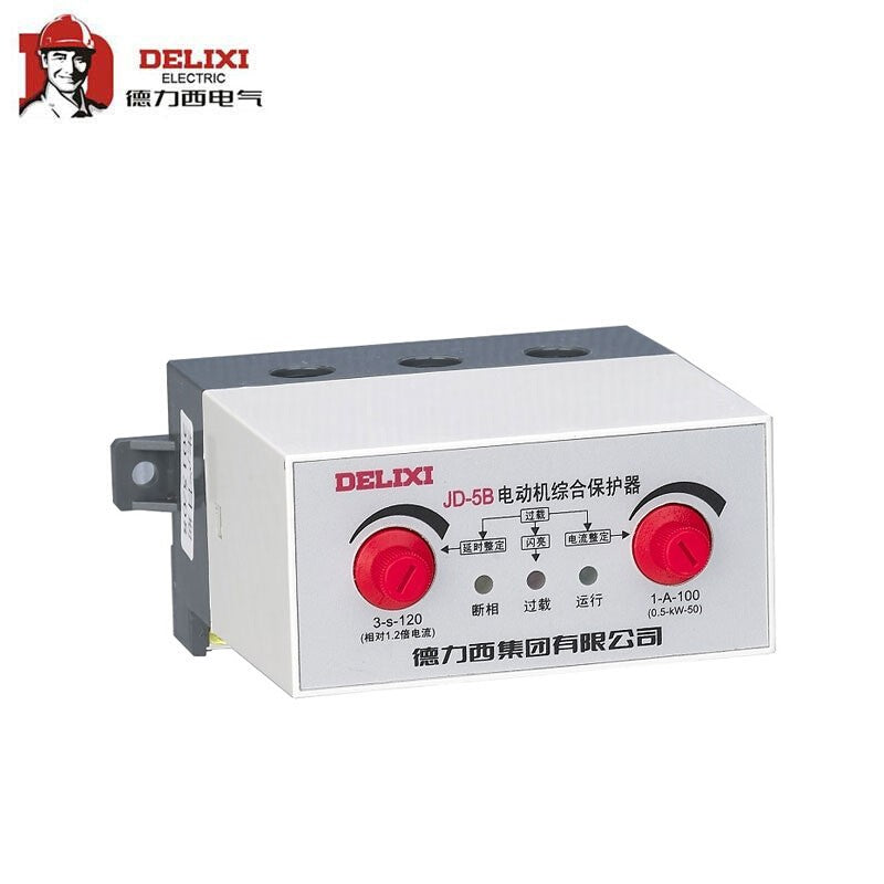 Delixi JD-5 Electric Motor Protector 0.5-5A AC380V