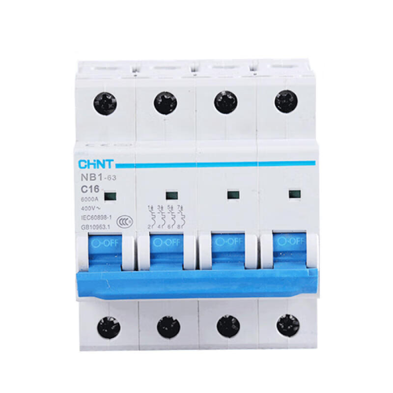 Chint NB1-63 4P C32 6kA(R) Miniature Circuit Breaker