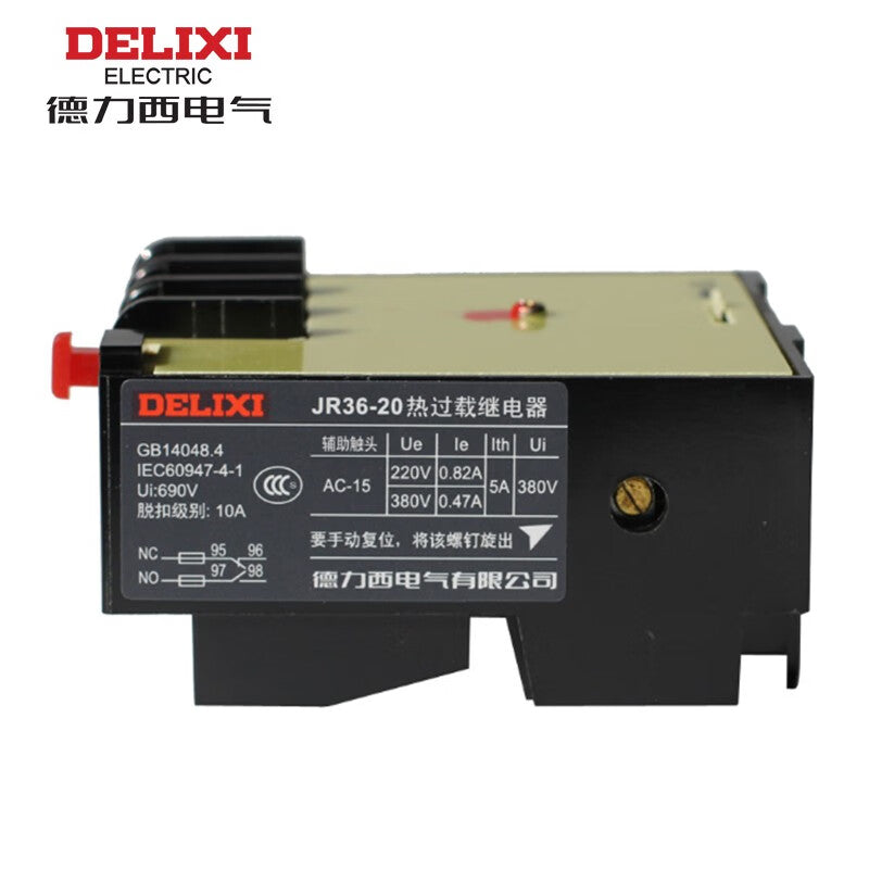 Delixi JR36 electric heating 10-16A CDC10 JR362016 overload relay