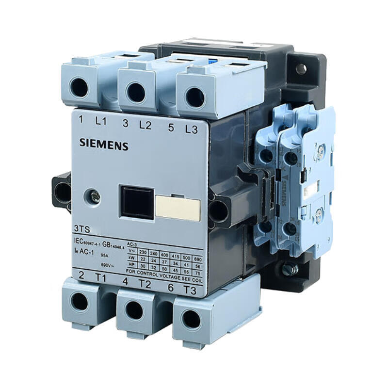 Siemens 3TS49110XM0 Contactor 220V 85A AC50HZ with Auxiliary Contacts