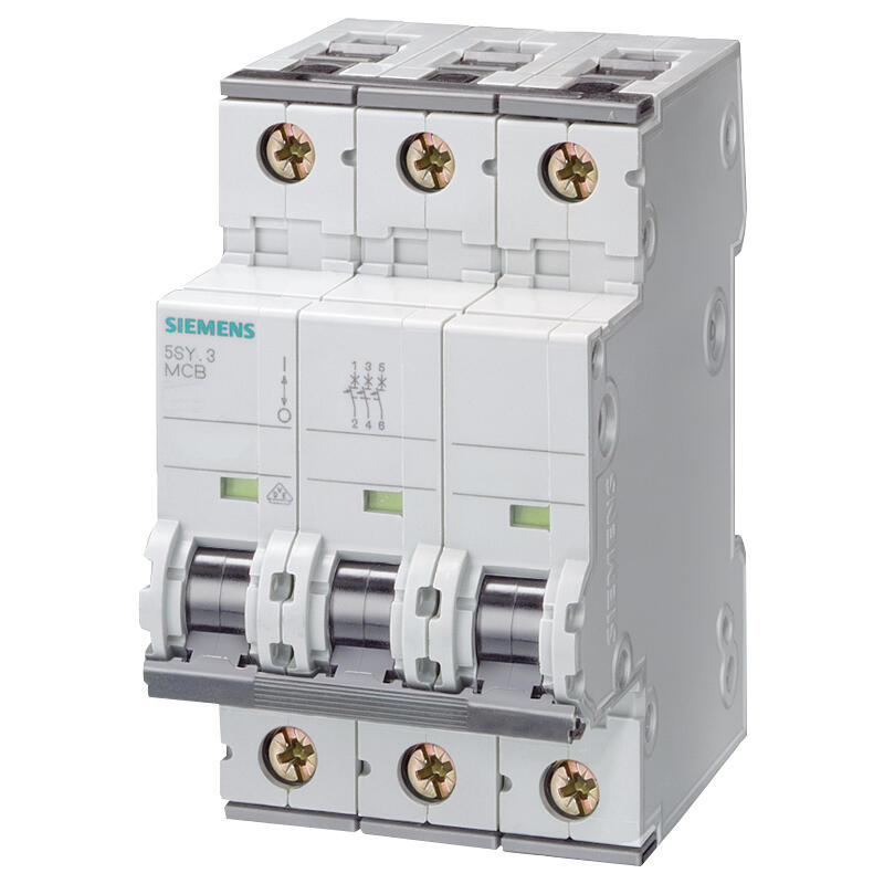 Siemens ET-5SY 16A 3P Miniature Circuit Breaker - 10kA DC