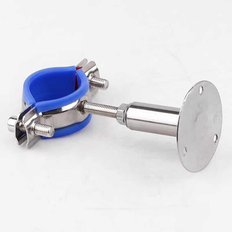 Kaying pipe clamps, stainless steel pipe clamps, fixing clips, gas pipe support brackets, pipe clamps, water pipe supports, Φ48-51, column height 100-150mm