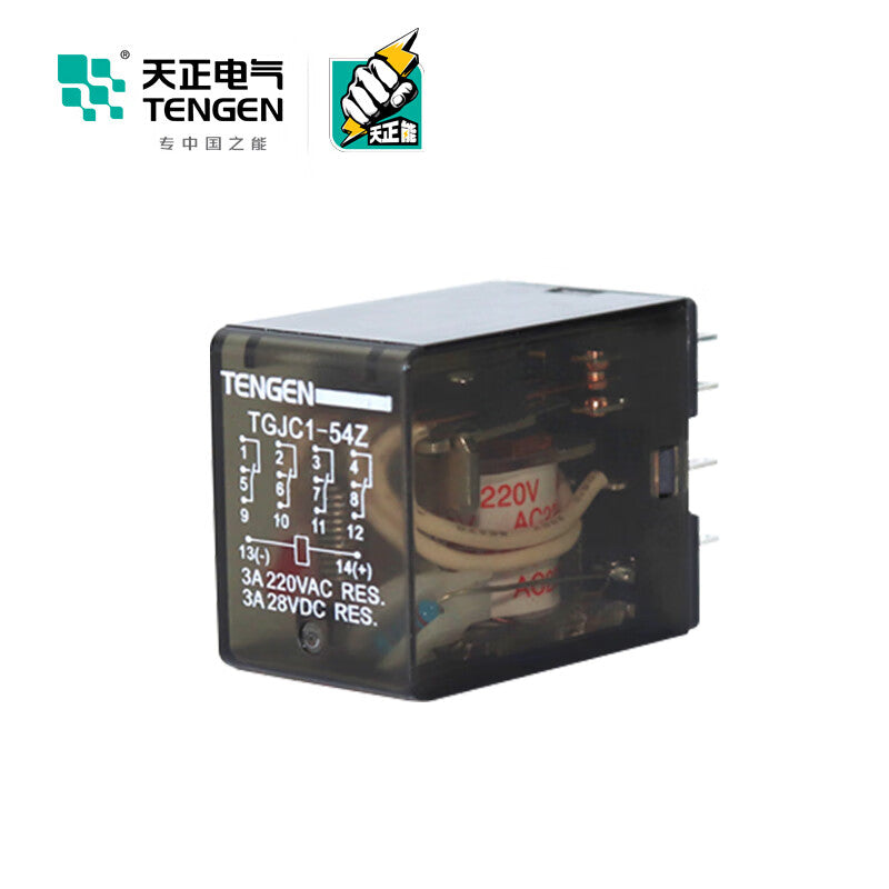 Tianzheng Electric TENGEN TGJC1-52Z DC36V DC small electromagnetic relay 340040400248