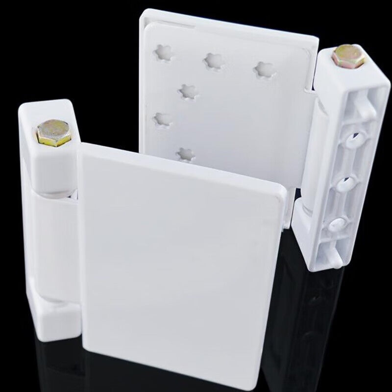 Thousand-speed wheel PVC door and window hinges, bathroom casement window hinges, large panel hinges [pack of 2]