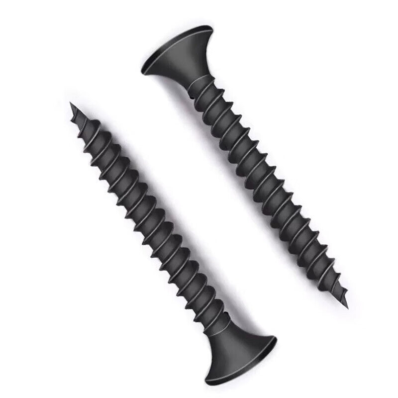 Masford drywall screws, Phillips head countersunk self-tapping screws, black carbon steel wallboard nails, 3.5*20mm (1 jin/bag)