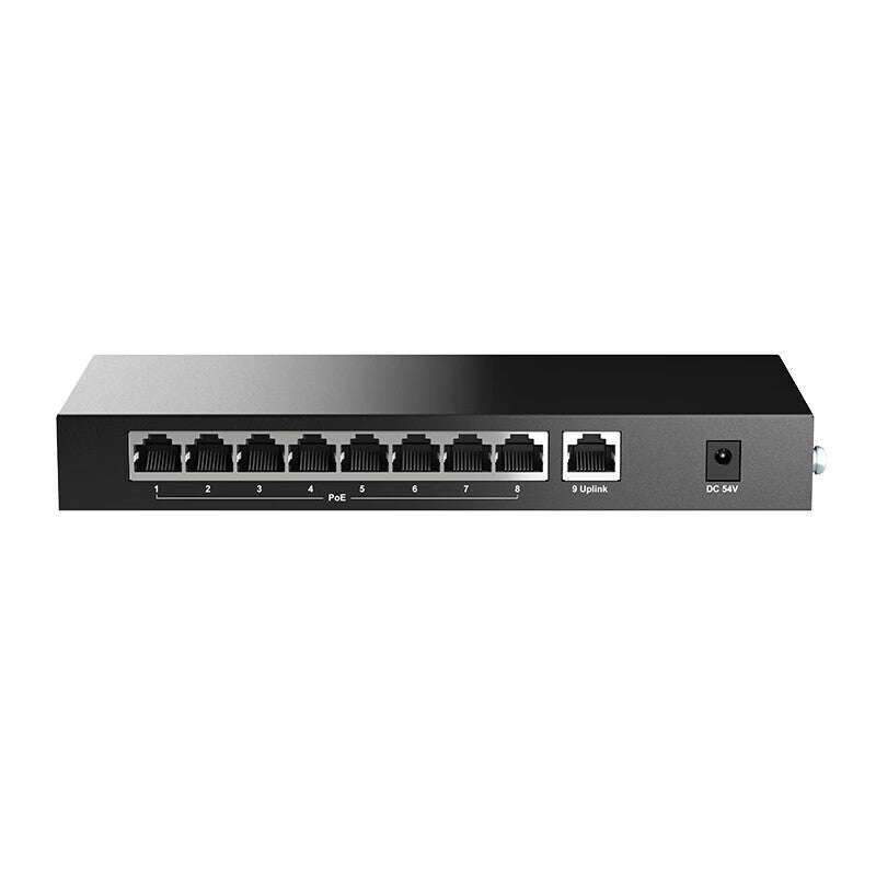 H3C enterprise-class 9-port Gigabit POE switch S9G-P non-network management plug-and-play network switch monitoring network splitter splitter poe power 72W